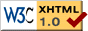 Giltig XHTML 1.0!